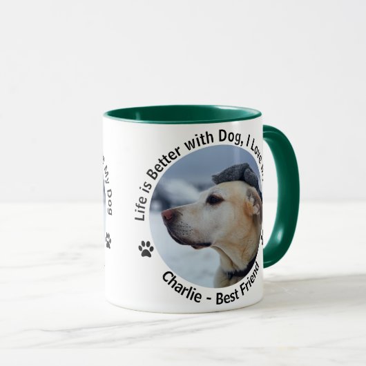 Individuelles Design-Foto Tasse (VorderseiteRechts)