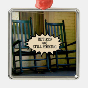 Individuelles Design für müde und immer noch roc Ornament Aus Metall