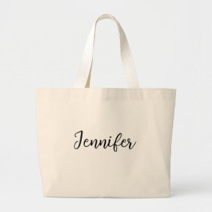 Individuelles Design, individueller Text Personali Jumbo Stoffbeutel