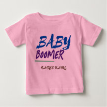 Individuelles Design von Babyboomer-Namen