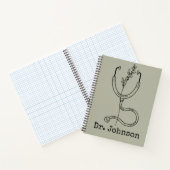 Individuelles Doctor Notebook, Doctor Abschluss Notizblock (Innenseite)