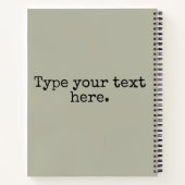 Individuelles Doctor Notebook, Doctor Abschluss Notizblock (Rückseite)