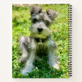 Individuelles Dog-Foto-Notebook Notizblock (Rückseite)