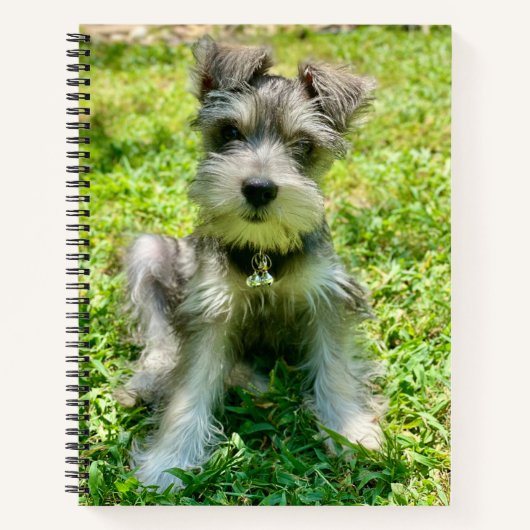 Individuelles Dog-Foto-Notebook Notizblock (Vorderseite)