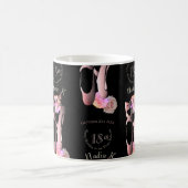 Individuelles Event mit Ballerina Toe Shoes Kaffeetasse (Mittel)