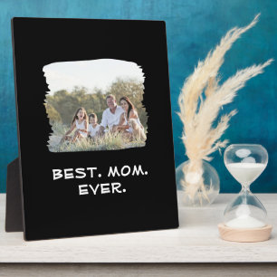 Individuelles Familienfoto Beste Mama Aller Zeiten Fotoplatte