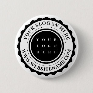 Individuelles Firmenlogo Button