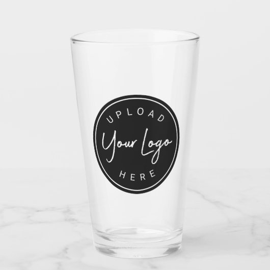 Individuelles Firmenlogo Geschäft Glas (Vorderseite)
