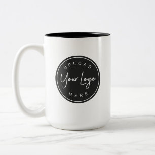 Individuelles Firmenlogo nach Maß Zweifarbige Tasse