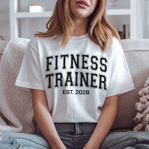 Individuelles Fitness-Trainer-Shirt, Fitness-Coach T-Shirt