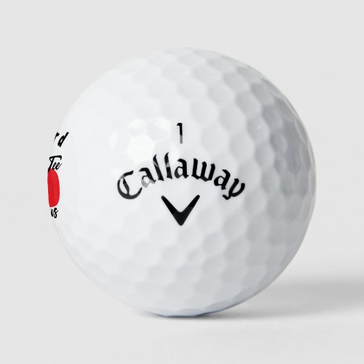 Individuelles FORE-T-Shirt und fabelhaft! Geburtst Golfball (Logo)