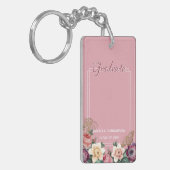 Individuelles Foto für Botanische Wasserfarben Schlüsselanhänger (Vorderseite links)