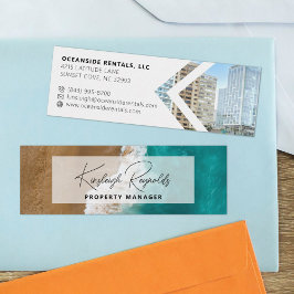 Individuelles Foto für den Vermieter von Ocean / B Mini Visitenkarte