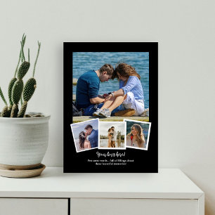 Individuelles Foto für Paare oder Familien   Fotoplatte