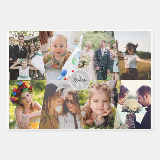 Individuelles Foto hochladen Geschenkpapier Set (Vorderseite 2)