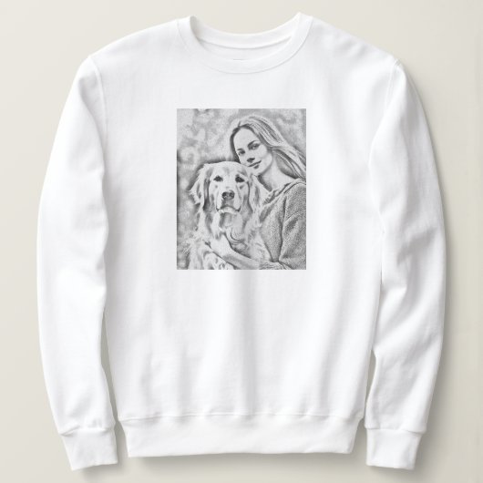 Individuelles Foto Modernes Muttertag Sweatshirt (Design vorne)