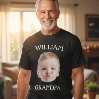 Individuelles Foto-Opa-T-Shirt Personalisiert Will T-Shirt