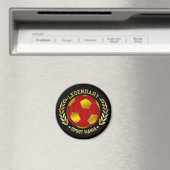 individuelles Fußballgeschenk Magnet (In Situ (Geschirrspüler))