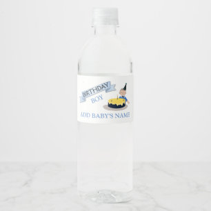 Individuelles Geburtstagskind Wasserflaschenetikett