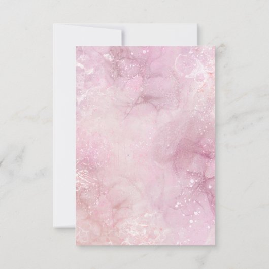 Individuelles Geschäft Dankeskarte (Rückseite)