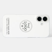 Individuelles Geschäftsprofil Case-Mate iPhone Hülle (Rückseite (Horizontal))