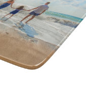 Individuelles Geschenk für Ihr Foto-Schneidebrett Schneidebrett (Ecke)