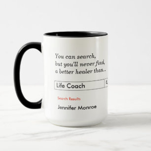 Individuelles Geschenk für Lebenscoach Tasse
