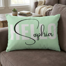 Individuelles Geschenk Hallo Name | Moderne Pastel