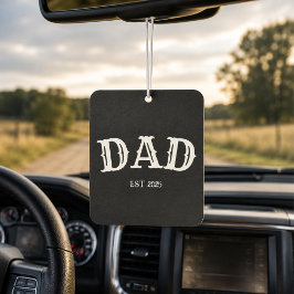 Individuelles Geschenk zum Jahrestag für Papa Autolufterfrischer