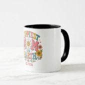 individuelles Geschenk zum Muttertag - glücklichst Tasse (VorderseiteRechts)