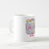 individuelles Geschenk zum Muttertag: Glücklichste Kaffeetasse (Vorderseite Links)