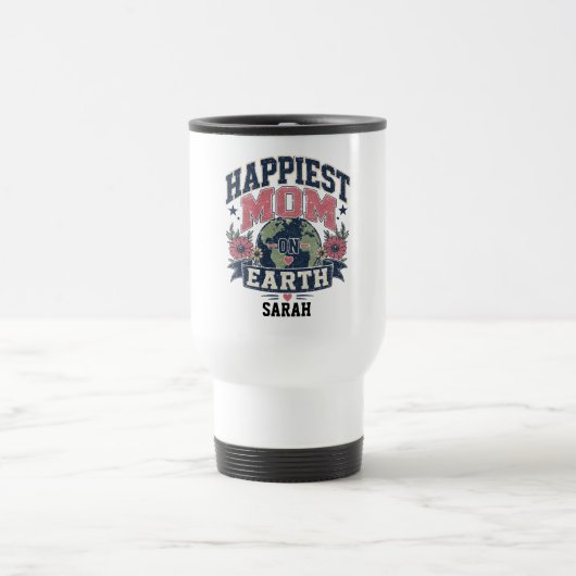 individuelles Geschenk zum Muttertag: glücklichste Reisebecher (Mittel)