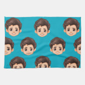 Individuelles Gesicht Backgeschenk Personalisierte Geschirrtuch (Horizontal)