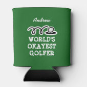 Individuelles Golf kann für den weltbesten Golfer  Dosenkühler (Rückseite)