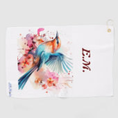 individuelles Golfhandtuch (Horizontal)