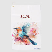 individuelles Golfhandtuch (Vorderseite)