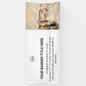Individuelles, horizontales Geschäft Banner (Vertikal)