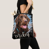 Individuelles Hundeporträt Tasche (Von Nahem)