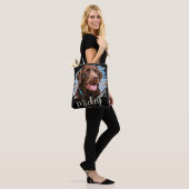 Individuelles Hundeporträt Tasche (Am Model)