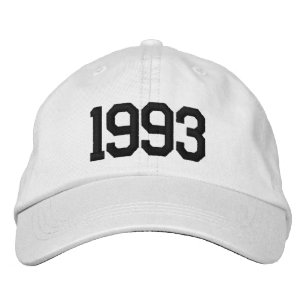 Individuelles Jahr Vintage-Meilenstein-Geburtstags Bestickte Baseballkappe
