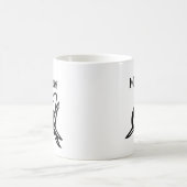 Individuelles Kaffeegenuss mit zeichnend Hai für d Kaffeetasse (Mittel)