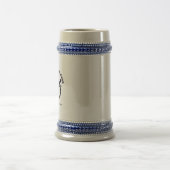 Individuelles Kapitänsboot Nautisches Geschenk Bierglas (Mittel)