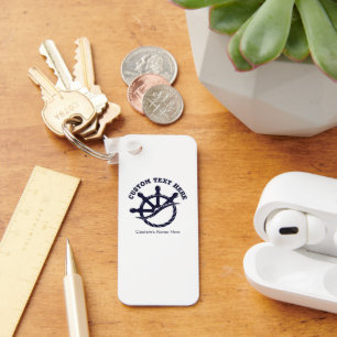 Individuelles Kapitänsboot Nautisches Geschenk Schlüsselanhänger
