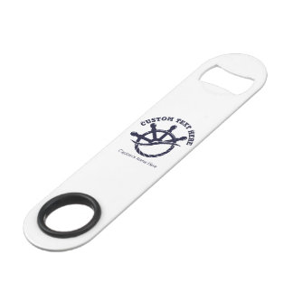 Individuelles Kapitänsboot Nautisches Geschenk Speed Flaschenöffner