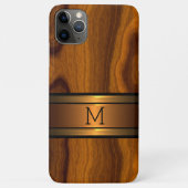 Individuelles klassisches Cooles, trendiges Holzkö Case-Mate iPhone Hülle (Rückseite)