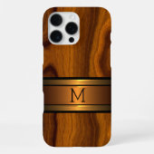 Individuelles klassisches Cooles, trendiges Holzkö iPhone Hülle (Rückseite)