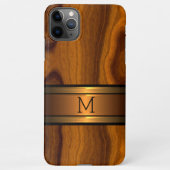 Individuelles klassisches Cooles, trendiges Holzkö iPhone Hülle (Rückseite)