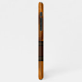 Individuelles klassisches Cooles, trendiges Holzkö iPhone Hülle (Linke Seite)