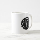 Individuelles Logo Business Kaffee Kaffeetasse (VorderseiteRechts)