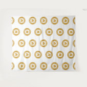 Individuelles Logo für Firmenveranstaltungen Wandteppich (Vorderseite (Horizontal))